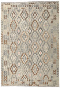  206X297 Kilim Afghan Old Style Rug Wool, Carpetvista