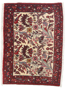 70X98 Hamadan Teppich Orientalischer Rot/Dunkelrot (Wolle, Persien/Iran) Carpetvista