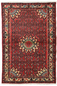  99X149 Hosseinabad Teppe Rød/Brun Persia/Iran Carpetvista