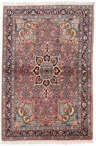  Oosters Ardebil Vloerkleed 105X158 Rood/Donkerrood Wol, Perzië/Iran Carpetvista