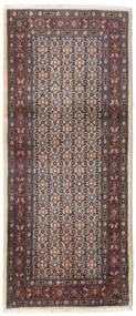 絨毯 オリエンタル ムード 83X193 廊下 カーペット ダークレッド/グレー (ウール, ペルシャ/イラン)
