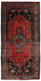 絨毯 オリエンタル ハマダン 101X200 茶色/レッド (ウール, ペルシャ/イラン)