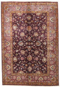  Orientalischer Ziegler Ariana Teppich 139X206 Rot/Dunkelrot Wolle, Afghanistan Carpetvista