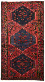 Hamadan Vloerkleed 117X210 Rood/Donker Roze Wol, Perzië/Iran Carpetvista