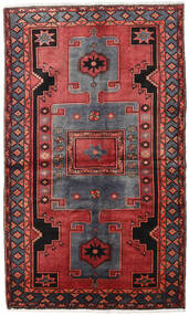 Hamadan Rug 122X223 Red/Dark Red Wool, Persia/Iran Carpetvista