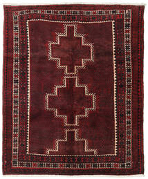  Hamadan Teppich 143X175 Persischer Wollteppich Dunkelrot/Rot Klein Carpetvista
