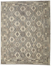  310X396 Large Kilim Afghan Old Style Rug Wool, Carpetvista