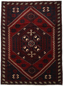  Orientalischer Lori Teppich 220X300 Dunkelrot/Beige Wolle, Persien/Iran Carpetvista