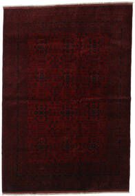 203X294 Afghan Khal Mohammadi Rug Oriental Dark Red (Wool, Afghanistan) Carpetvista