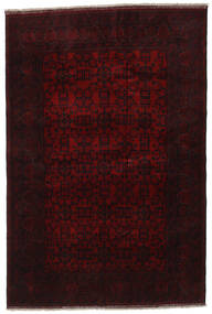  Afghan Khal Mohammadi Tapis 198X294 De Laine Rouge Foncé Carpetvista