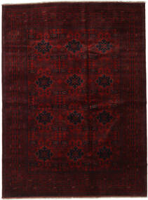 Tappeto Afghan Khal Mohammadi 210X282 Rosso Scuro (Lana, Afghanistan)