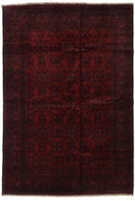  Afegão Khal Mohammadi Tapete 197X292 Lã Vermelho Escuro Carpetvista