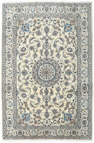 197X300 絨毯 ナイン オリエンタル ベージュ/グレー (ウール, ペルシャ/イラン) Carpetvista