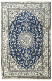 200X300 絨毯 ナイン オリエンタル グレー/ベージュ (ウール, ペルシャ/イラン) Carpetvista