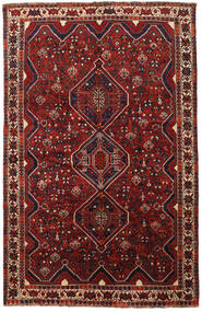  Shiraz Tapete 163X251 Persa Lã Vermelho Escuro/Vermelho Carpetvista