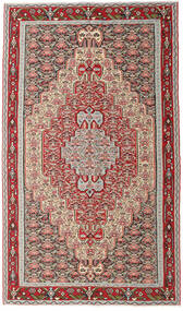 150X259 Dywan Orientalny Kilim Senneh Fine Czerwony/Pomarańczowy (Wełna, Persja/Iran) Carpetvista