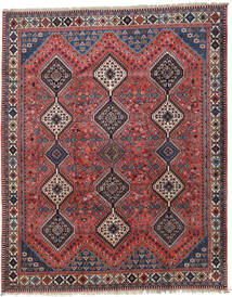  Oriental Yalameh Rug 205X256 Red/Grey Wool, Persia/Iran Carpetvista