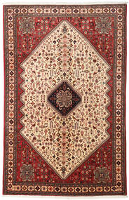 絨毯 アバデ 165X260 レッド/茶色 (ウール, ペルシャ/イラン)