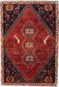 176X255 Tapis Ghashghaï D'orient Rouge/Rose Foncé (Laine, Perse/Iran) Carpetvista