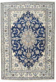  Oriental Nain Rug 166X242 Beige/Grey Wool, Persia/Iran Carpetvista