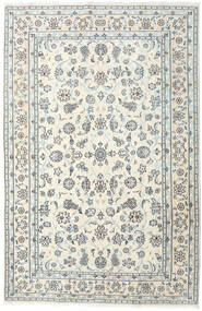 Nain Teppich 198X301 Beige/Grau Wolle, Persien/Iran Carpetvista