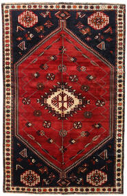 161X251 Ghashghai Teppe Orientalsk Mørk Rød/Rød (Ull, Persia/Iran) Carpetvista