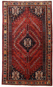 160X266 絨毯 カシュガイ オリエンタル ダークレッド/レッド (ウール, ペルシャ/イラン) Carpetvista