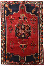 184X272 Dywan Kaszkaj Orientalny Czerwony/Ciemno Różowy (Wełna, Persja/Iran) Carpetvista