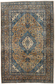 絨毯 カシュマール 195X297 ダークグレー/ベージュ (ウール, ペルシャ/イラン)