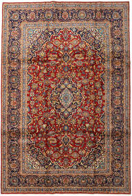 220X328 Keshan Teppich Orientalischer Rot/Dunkelrot (Wolle, Persien/Iran) Carpetvista