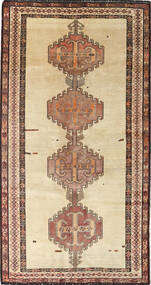  135X253 Medalhão Pequeno Shiraz Tapete Lã, Carpetvista