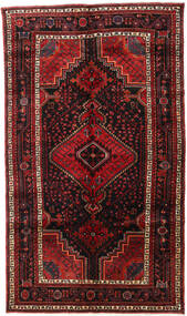  Nahavand Rug 154X262 Persian Wool Dark Red/Red Small Carpetvista