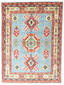 Kazak Fine Vloerkleed 151X205 Rood/Groen Wol, Pakistan Carpetvista