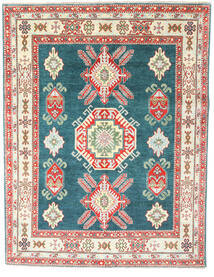  Kazak Fine Rug 156X202 Wool Dark Teal/Red Small Carpetvista