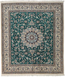  Persian Nain Rug 250X295 Grey/Beige Large (Wool, Persia/Iran)