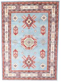 171X239 Kazak Fine Rug Oriental Red/Light Blue (Wool, Afghanistan) Carpetvista
