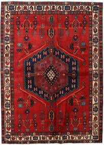 165X230 Tapete Oriental Afshar Vermelho Escuro/Vermelho (Lã, Pérsia/Irão) Carpetvista