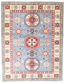 149X193 Kazak Fine Rug Oriental Beige/Red (Wool, Pakistan) Carpetvista