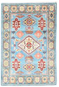  Oriental Kazak Fine Rug 81X120 Beige/Light Blue Wool, Pakistan Carpetvista