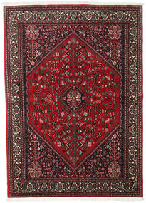  Persialainen Abadeh Matot Matto 149X208 Tummanpunainen/Punainen (Villa, Persia/Iran)