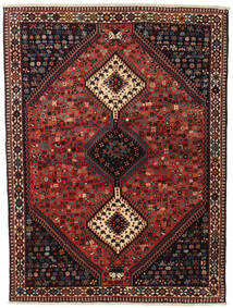 155X201 Alfombra Oriental Yalameh Rojo Oscuro/Rojo (Lana, Persia/Irán) Carpetvista