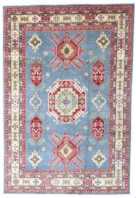  Oriental Kazak Fine Rug 202X298 Red/Grey Wool, Afghanistan Carpetvista