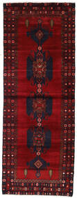 絨毯 ペルシャ ハマダン 110X295 廊下 カーペット ダークレッド (ウール, ペルシャ/イラン)