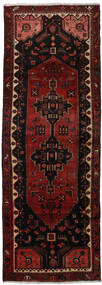 絨毯 ペルシャ ハマダン 102X294 廊下 カーペット ダークレッド/レッド (ウール, ペルシャ/イラン)