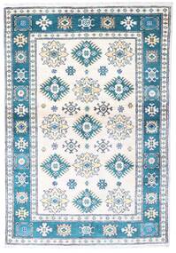 Tapete Oriental Kazak Fine 97X139 Azul/Bege (Lã, Paquistão)