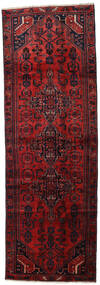 Hamadan Matta 105X313 Hallmatta Mörkröd/Röd Ull, Persien/Iran Carpetvista