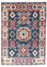  Orientalischer Kazak Fine Teppich 88X123 Beige/Grau Wolle, Pakistan Carpetvista
