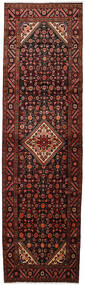 Hamadan Rug 107X385 Runner
 Dark Red/Red Wool, Persia/Iran Carpetvista