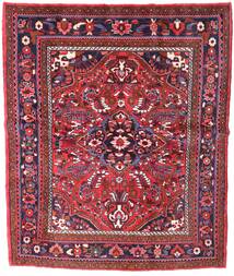 絨毯 ペルシャ ザンジャン 155X221 レッド/ダークパープル (ウール, ペルシャ/イラン)