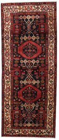 120X285 Hamadan Rug Oriental Runner
 Dark Red/Red (Wool, Persia/Iran) Carpetvista